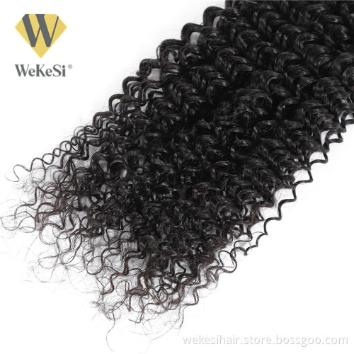 Wholesale Bundles Virgin 10A Grade Brazilian Cuticle Aligned Hair 100% Human Hair Weaving Kinky Curly Hair Extension
